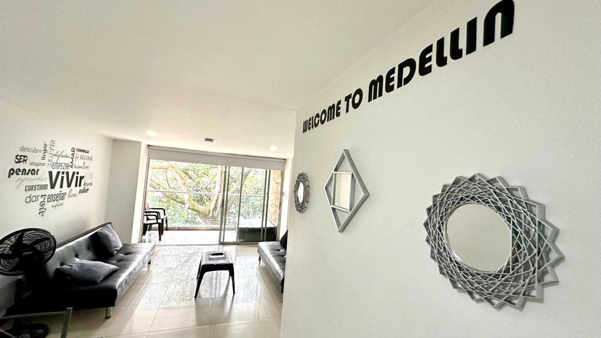 Apto Moderno En Laureles Medellín Esterno foto